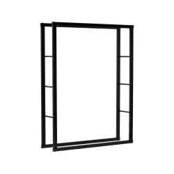 Стеллаж для дров VOREL от 30 см стальной вертикальный 100 см, 33317 Стеллаж для дров VOREL от 30 см стальной вертикальный 100 см, 33317