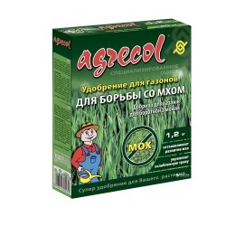 Удобрение для газонов для борьбы со мхом Agrecol 1,2 кг