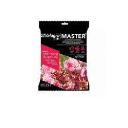 Комплексное водорастворимое минеральное удобрение для роз и цветущих Master Valagro 25 г.