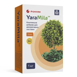 Удобрение для декоративных листовых осень NPK 7-20-28 YaraMila 1 кг