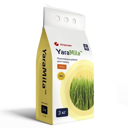 Удобрение для газона на осень YaraMila 3 кг