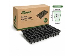 Коробка 100 шт Кассеты для рассады XD77 Agreen