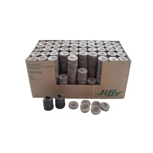 Таблетки торфяные 2000 шт Jiffy 33мм (ящик)