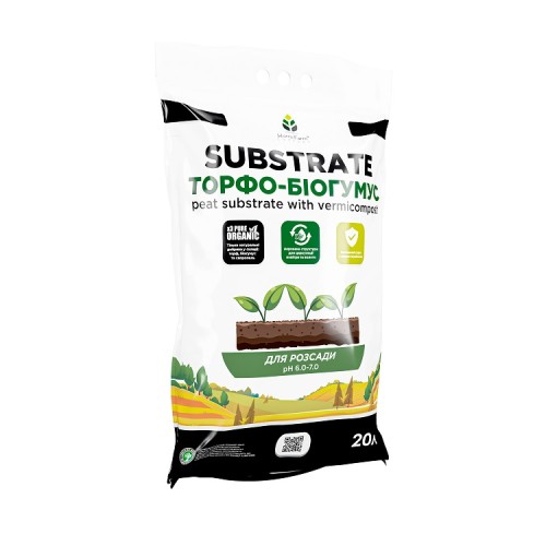 Субстрат для рассады Wormi Farm 20 л.