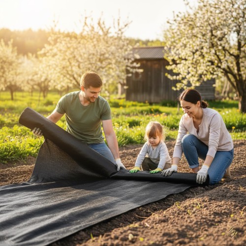 Агроволокно Agreen чорне щільність 50 (1,07х50)