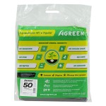 Агроволокно Agreen черное с перфорацией 3 отв (1,07х5)