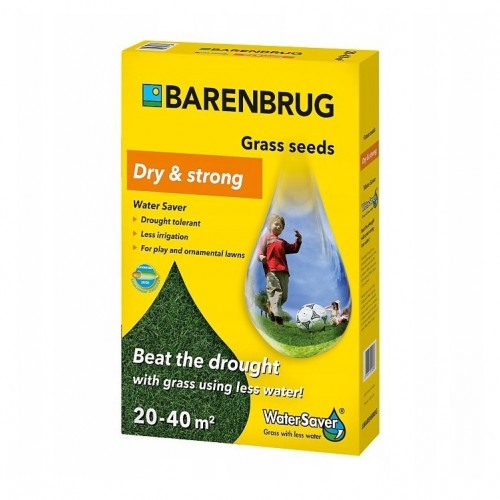 Газонная трава Barenbrug Засухоустойчивая Water Saver Dry strong 1 кг