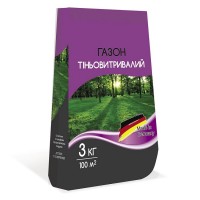 Газонна трава Тіньовитривала ТМ Сімейний сад 3 кг.