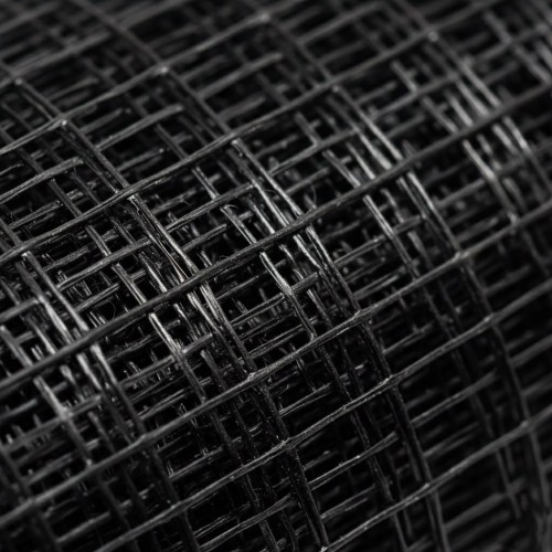 Сетка вольерная 35 г/м.кв Agroprotectors черная. размеры 1х100 м.