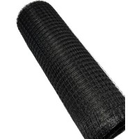 Сетка вольерная 35 г/м.кв Agroprotectors черная. размеры 0,5х100 м.