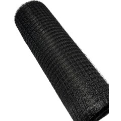 Сетка вольерная 35 г/м.кв Agroprotectors черная. размеры 0,5х100 м.