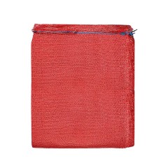 Сетка для овощей 50х80см 40кг, 50шт с завязками красная