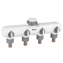 Распределитель Bradas с 4 кранами РВ 3/4", WL-3054K
