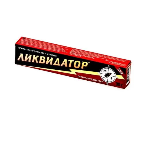 От тараканов и муравьев Ликвидатор шприц-гель 30 г.