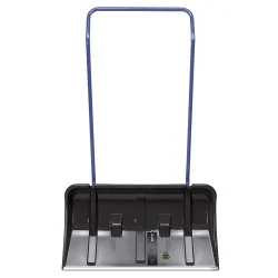 Лопата-ковш скрепер с колесиками Prosperplast Arctic 80х127 см, ковш пластик, ручка металл