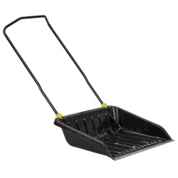 Лопата-ковш скрепер с колесиками Prosperplast Snow Monster 74,5х135 см, ковш пластик, ручка металл