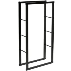 Стеллаж для дров VOREL от 30 см стальной вертикальный 150 см, 33314