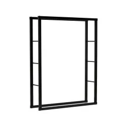 Стеллаж для дров VOREL от 30 см стальной вертикальный 100 см, 33317