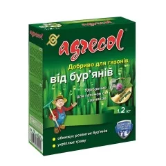 Удобрение для газонов против бурьяна Agrecol 1,2 кг
