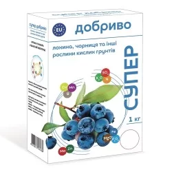 Удобрение для голубики, черники и других растений кислых почв 1 кг ТМ Симейный сад