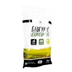 Биогумус вермикомпост 5 кг Wormi Farm