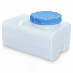 Емкость квадратная Пласт Бак 100 л белая