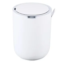 Ведро сенсорное для мусора JAH 8 л круглое белое Ведро сенсорное для мусора JAH 8 л круглое белое