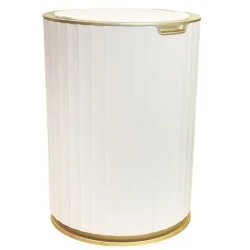 Ведро сенсорное для мусора JAH 9 л круглое бело-золотое Ведро сенсорное для мусора JAH 9 л круглое бело-золотое