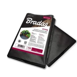 Агроволокно черное Bradas плотность 150 (1,6х5) пакет Агроволокно черное Bradas плотность 150 (1,6х5) пакет