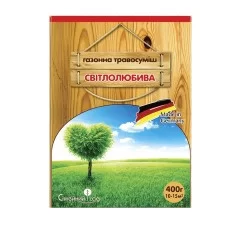 Газонная трава Светолюбивый ТМ Семейный сад 400 г.