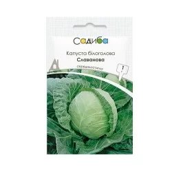 Капуста білоголова середня Славанова, 1 г. Садиба